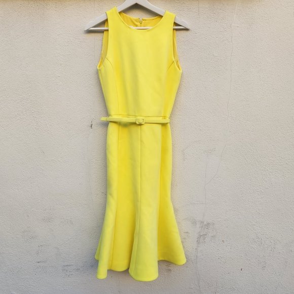 Oscar de la Renta Yellow Dress - Picture 6 of 13